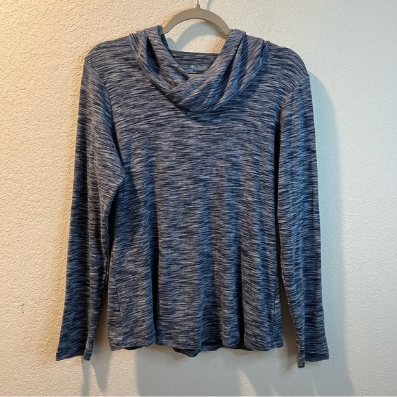 Women’s Columbia blue lightweight hooded pullover sweater size large L - Picture 1 of 4